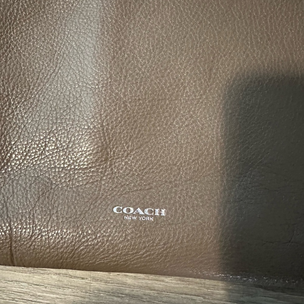 Coach Nearly Vintage Bleecker Daily Bag Silver/Silt - Picture 8 of 12